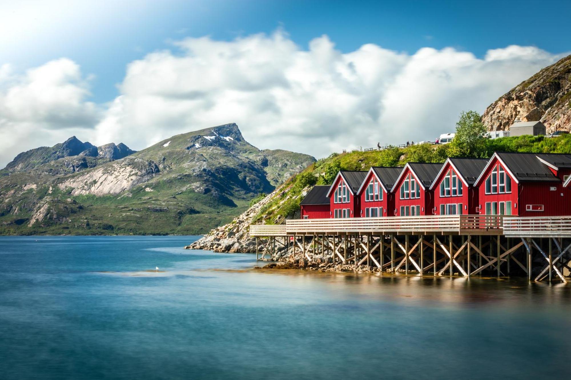 Lofoten Rorbu Lodge Offersoya Екстер'єр фото