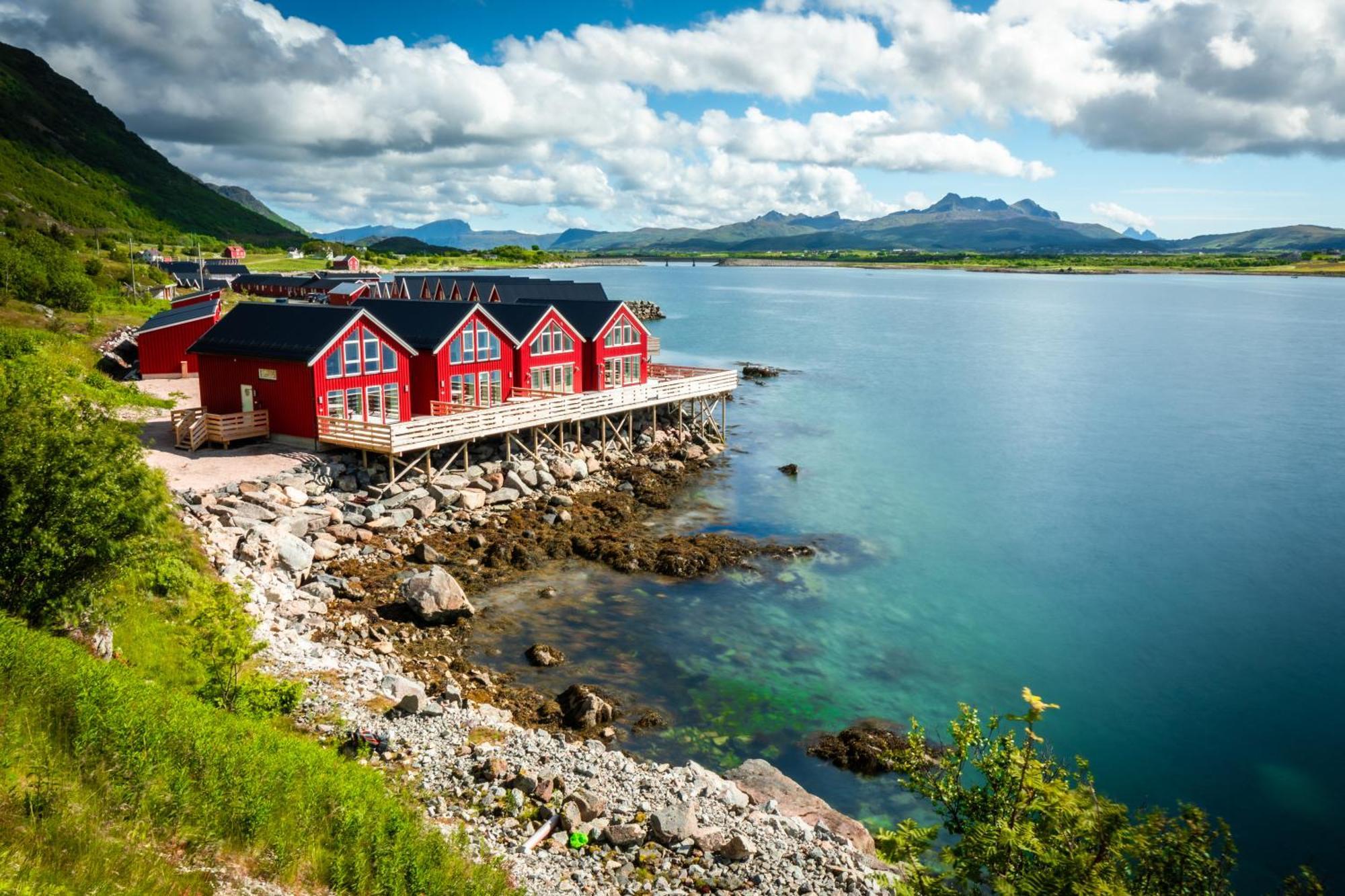 Lofoten Rorbu Lodge Offersoya Екстер'єр фото